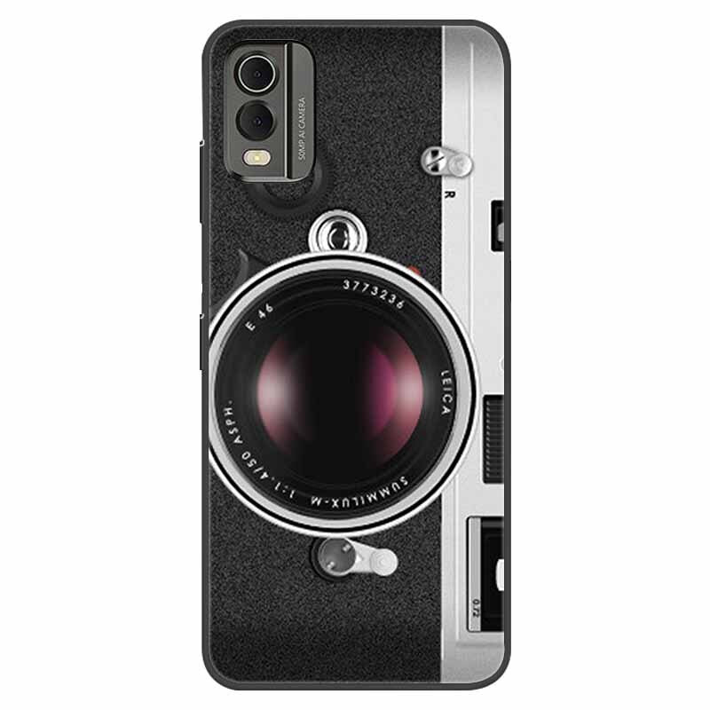 Deksel til Nokia C32 deksel støtsikkert silikondeksel For Nokia C32 C 32 Phone deksel NokiaC32 med motiv Shells