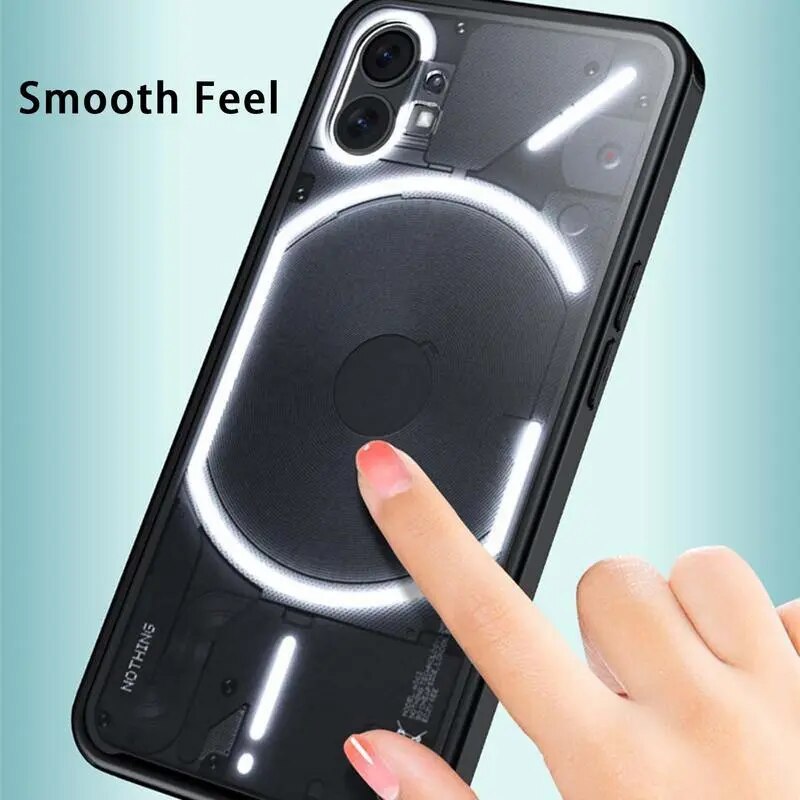 Deksel til Nothing Phone 1 Case Shockproof Transparent Bumper Back Phone Cover For Nothing Phone Cover Nothingphone Case
