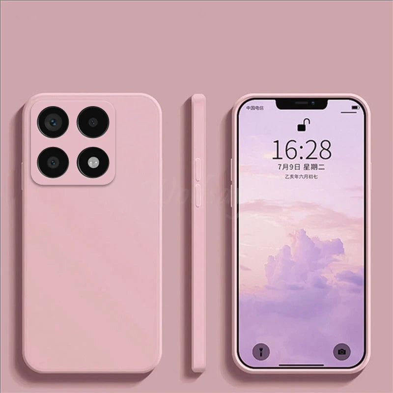 Deksel til Xiaomi 14T Pro deksel Liquid Silicone Original Plain Rubber TPU Protector deksel Xiaomi 14T Pro deksel TPU Shockproof Mi 14T Pro