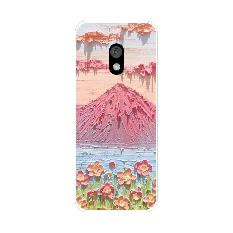 Deksel til Nokia 215 220 235 4G 2024 deksel Fashion Soft Silicone Back deksel for Nokia 235 4G 2024 deksel etui 215 2024 Cute