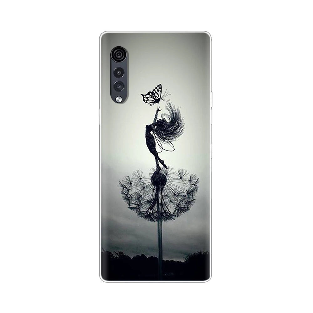 Deksel til LG Velvet Case Back Cover Protective Cases For LG Velvet 5G LM-G900 Silicone Transparent Cover Cases For LG Velvet Bumper