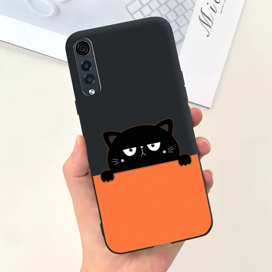 Deksel til LG Velvet 5G Case LM-G900N Fundas Soft Silicone Matte Phone Cover For LG Velvet LMG910EMW Back Case Coque on LGVelvet Bumper