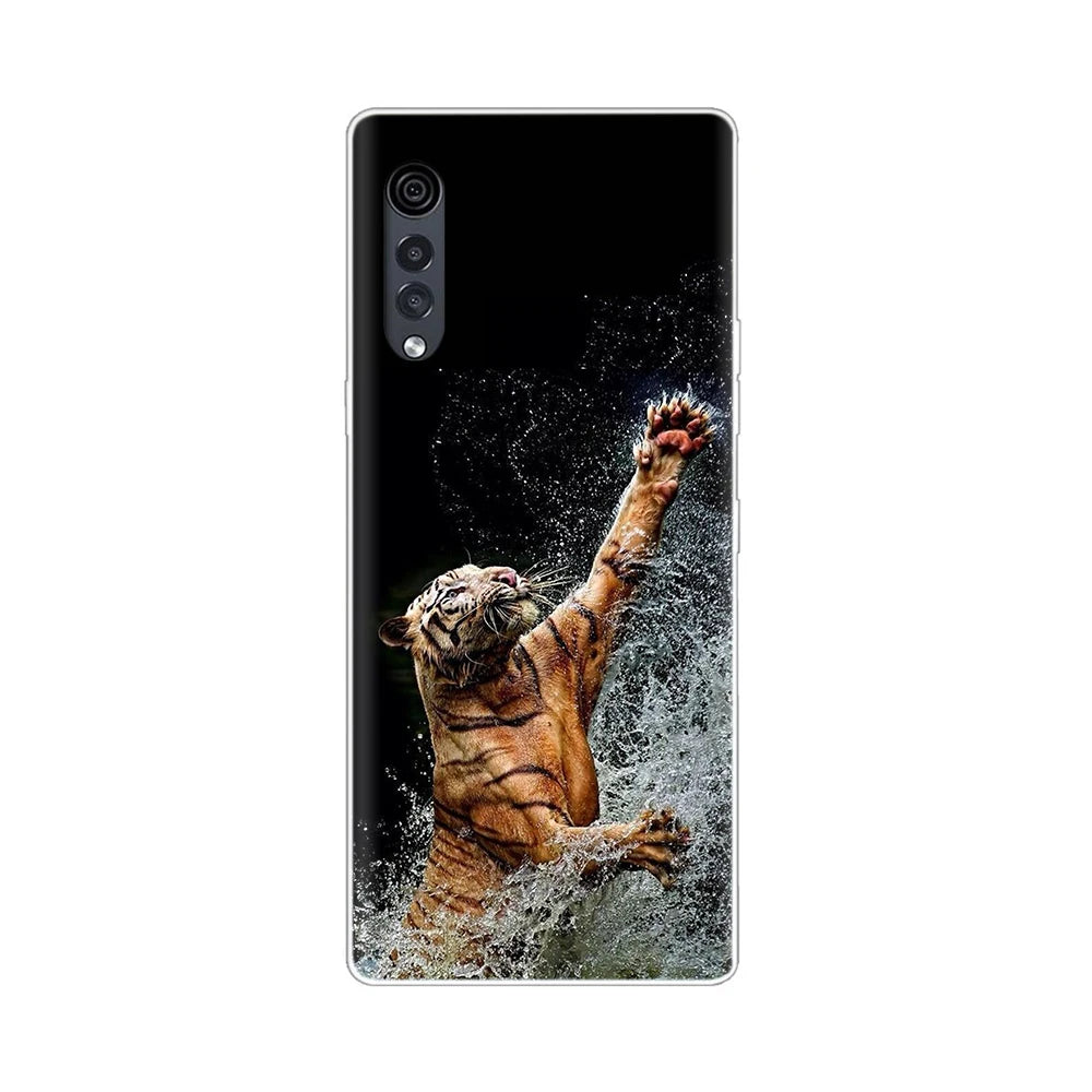 Deksel til LG Velvet Case Back Cover Protective Cases For LG Velvet 5G LM-G900 Silicone Transparent Cover Cases For LG Velvet Bumper