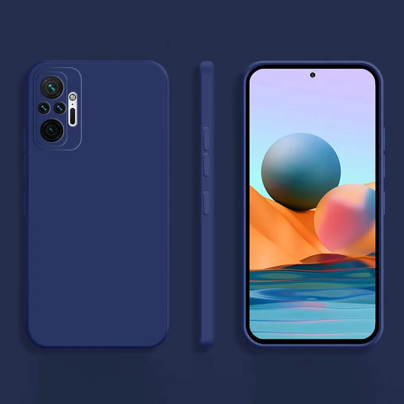 Deksel til Xiaomi Redmi Note 10 Pro Max 10S 1Original Note10 S 4G Matte Silicone Soft deksel
