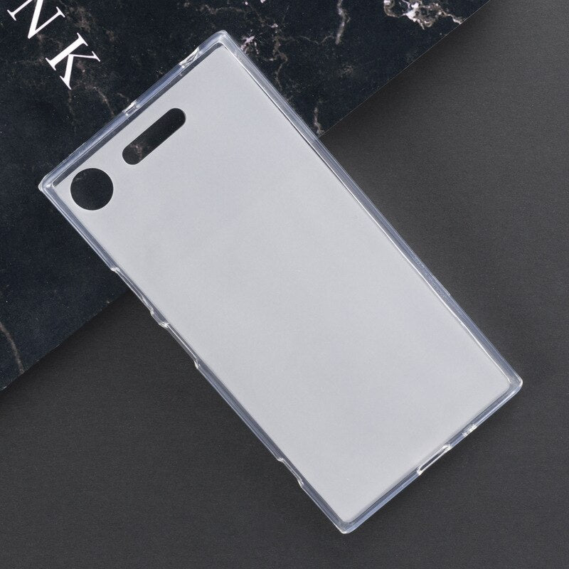 Deksel til Ultra Clear Phone Case For Sony Xperia XZ5 XZ3 XZS XZ XA Silicone Soft TPU Back Cover For XZ1 XZ4 XZ2 XZ Compact Premium Case