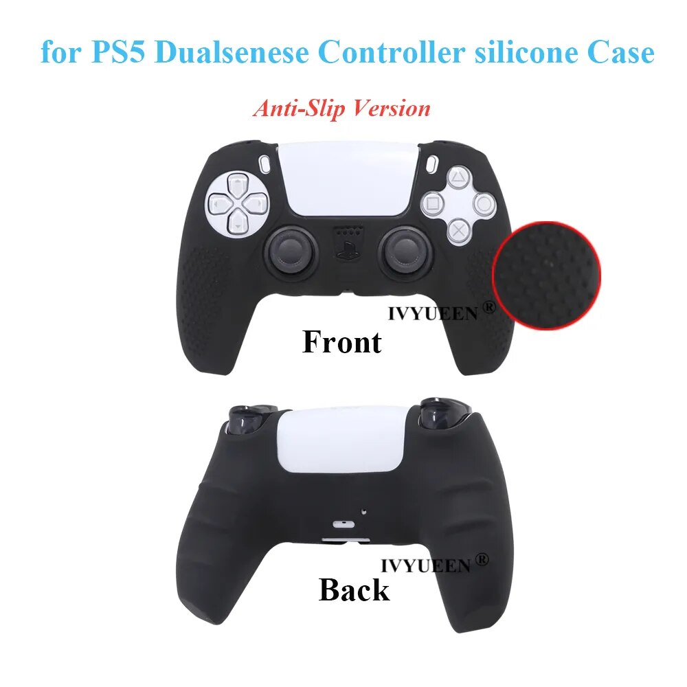 Deksel til Sony PlayStation Dualshock 5 PS5 Controller Case Thumb Stick Grip Cap for DualSense