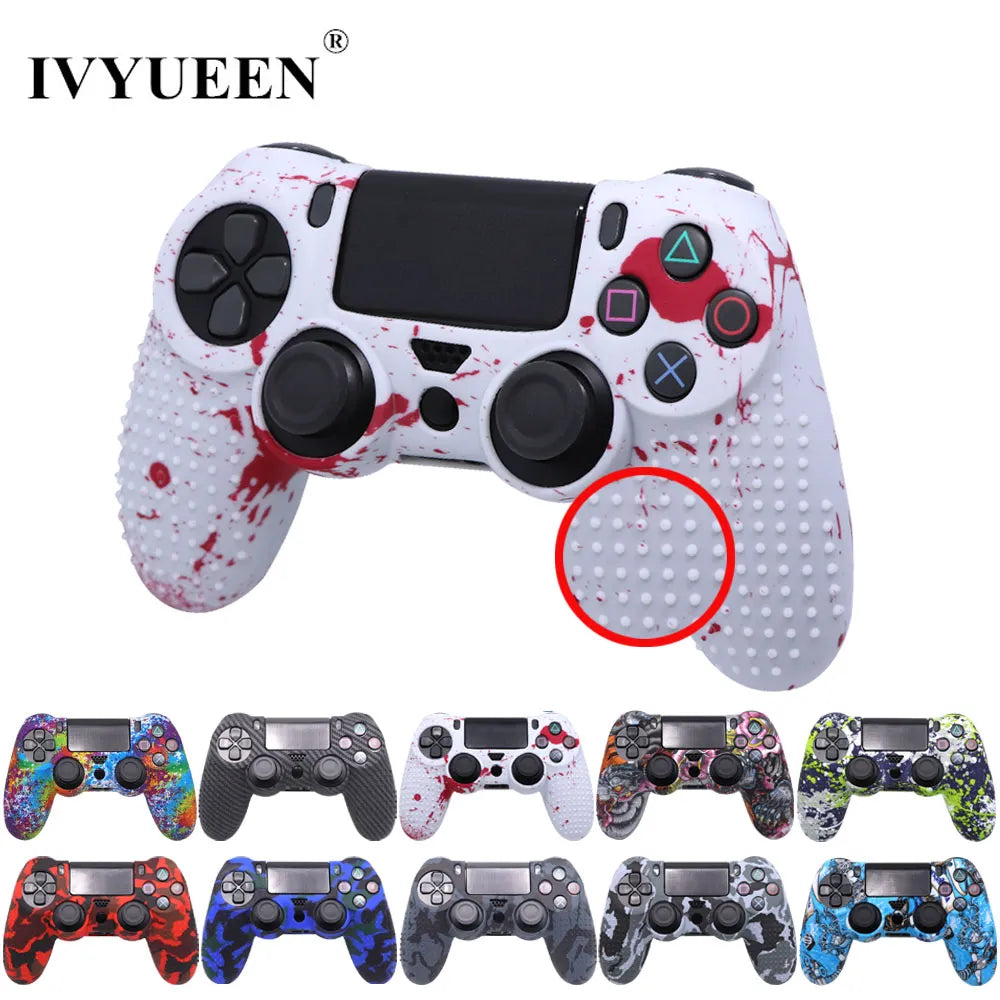Deksel til Sony Dualshock 4 PS4 DS4 Pro Slim Controller Cover Analog Thumb Grip Caps