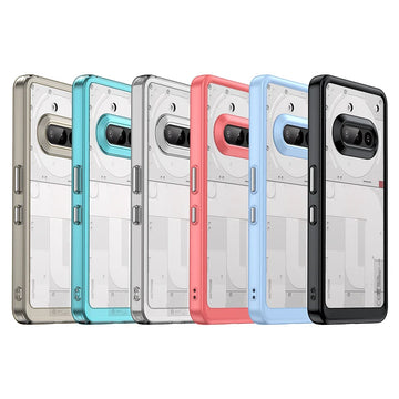 Deksel til Nothing Phone 3a Case Cover Nothing Phone 3a Funda Coque Hard Translucent Soft Edge Back Case Nothing Phone 3a