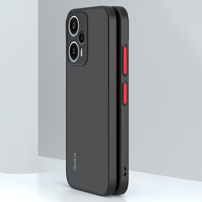 Deksel til Xiaomi Redmi Note 12 Turbo 11 11S 10 10S 9 9S Pro 10A 10C 9A 9C Matte Silicone Soft