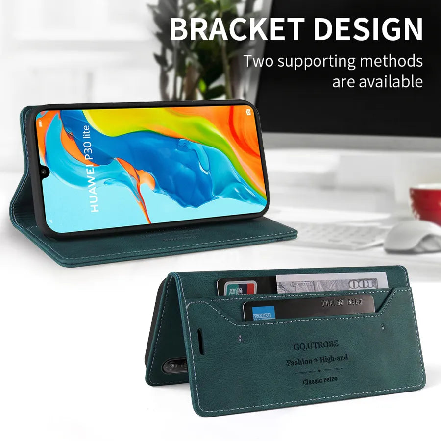 Deksel til Huawei P40 Lite E P30 P20 Lite P Smart Z 2019 2021 Y5P Y6P Y7P Honor X8 50 Lite 20 Lite 10i 10 Lite 9X