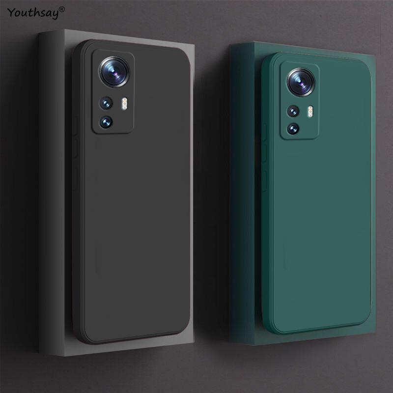 Deksel til Xiaomi 12T Pro deksel Xiaomi 12T 12 13 Pro 12 Lite deksel Soft Original Liquid Silicone Phone deksel Xiaomi 12T Pro