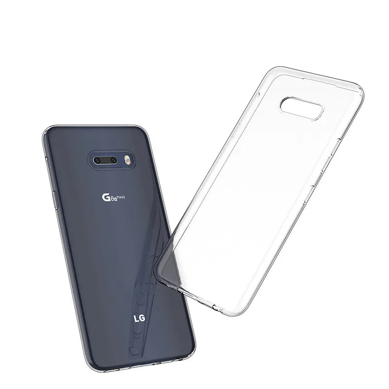 Deksel til LG G9 G8 G8S G8X G7 ThinQ Soft Phone TPU Case Transparent Silicone Case for LG Stylo 6 K62 ShockProof Clear Protective Cover