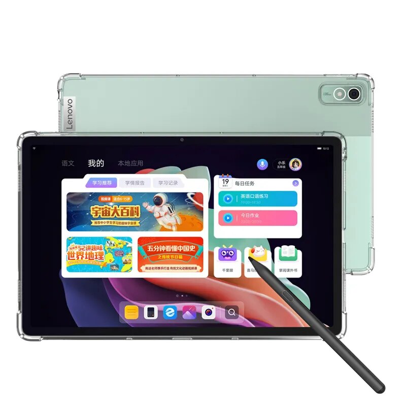 Deksel til Lenovo Xiaoxin Pad 10.6 Inches 2022 P11 Plus 11" P11 Pro 11.5 2nd Gen 11.2 Clear Soft TPU Cover