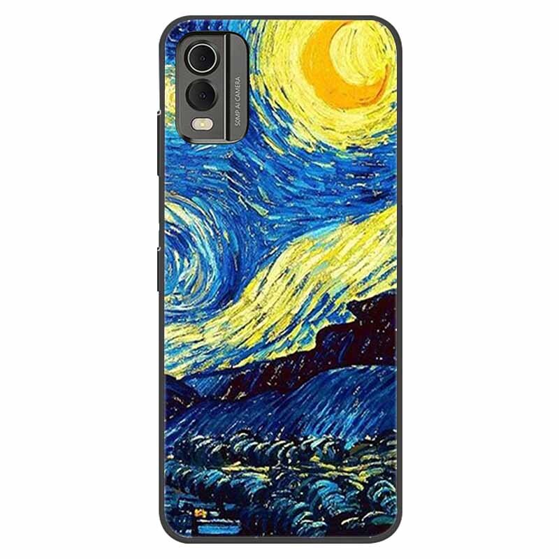 Deksel til Nokia C32 deksel støtsikkert silikondeksel For Nokia C32 C 32 Phone deksel NokiaC32 med motiv Shells