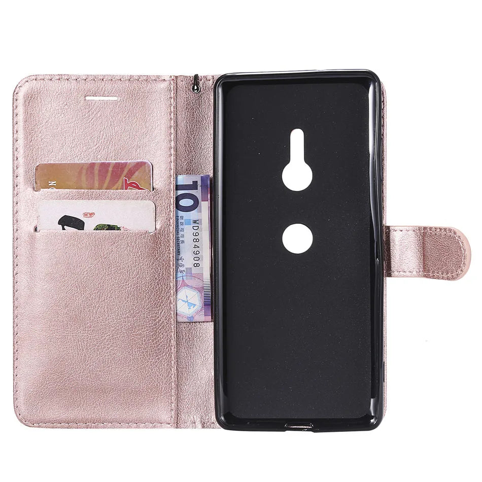 Deksel til Sony Xperia XA3 XA2 XA1 XZ3 XZ2 XZ1 XZ C6 Z6 E6 E5 L1 Z3 Z5 Business Phone Cover Brand New P06Z