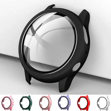 Deksel til Samsung Galaxy Watch Active 2 44mm 40mm Full Coverage Bumper Case Protective Cover Screen Protector