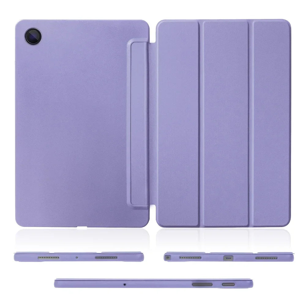 Deksel til Samsung Galaxy Nettbrettdeksel for S6 lite Tab A9 A8 A7 S7 S8 S9 and Plus FE Smart Smart Dvalefunksjon Function Silikondeksel