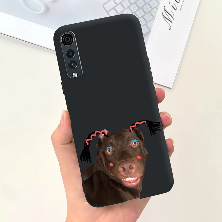 Deksel til LG Velvet 5G Case LM-G900N Fundas Soft Silicone Matte Phone Cover For LG Velvet LMG910EMW Back Case Coque on LGVelvet Bumper