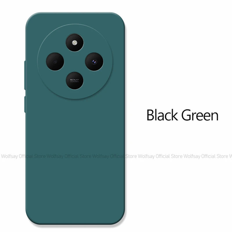 Deksel til Xiaomi Redmi 14C deksel Xiaomi Redmi 14C 4G deksel Luxury TPU Shockproof Liquid Silicone Phone deksel For Xiaomi Redmi 14C