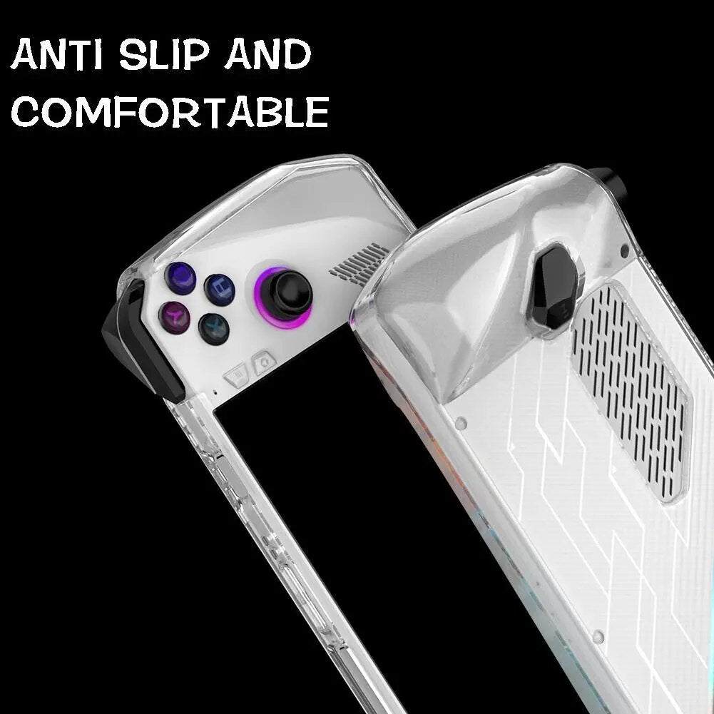 Deksel til Asus ROG Ally All-in-One TPU og silikondeksel