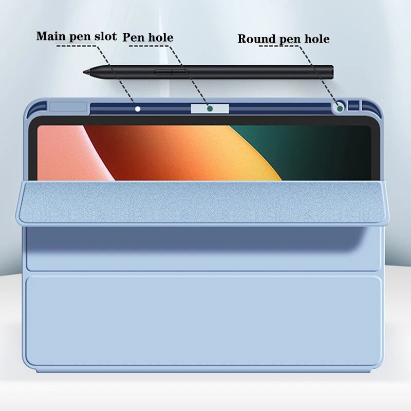 Deksel til Huawei Matepad 11 2023 2021 Anto Weke Sleep Stand Cover Matepad SE 10.4 with Pencil holder Funda Silicon Cases