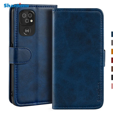 Deksel til Doro 8100 Case Magnetic Wallet Leather Cover For Doro 8110 Stand Coque Phone Cases