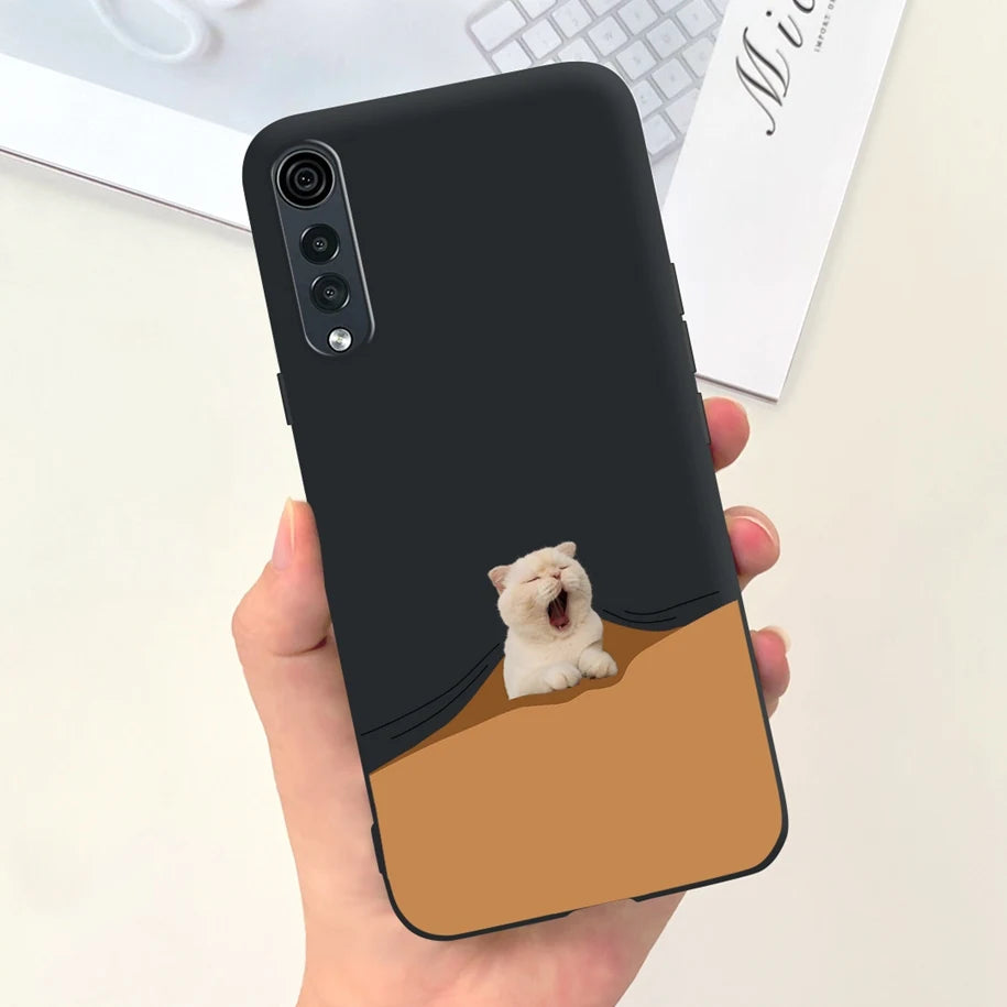 Deksel til LG Velvet 5G Case LM-G900N Fundas Soft Silicone Matte Phone Cover For LG Velvet LMG910EMW Back Case Coque on LGVelvet Bumper