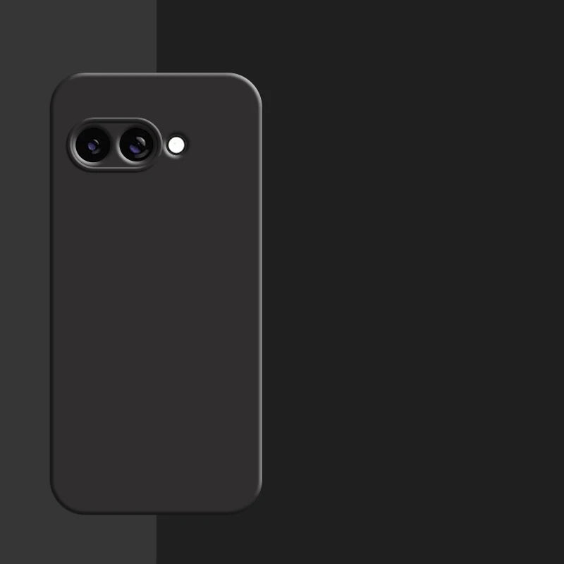 Deksel til Google Pixel 9a Case For Google Pixel 9a Cover 6.3 inch Original Liquid Silicone Rubber Shockproof Bumper Google Pixel 9a