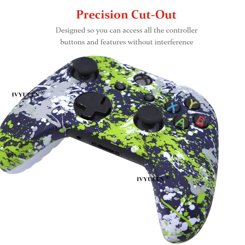 Deksel til Xbox One X S Controller Protector Case with Joystick Thumb Grips