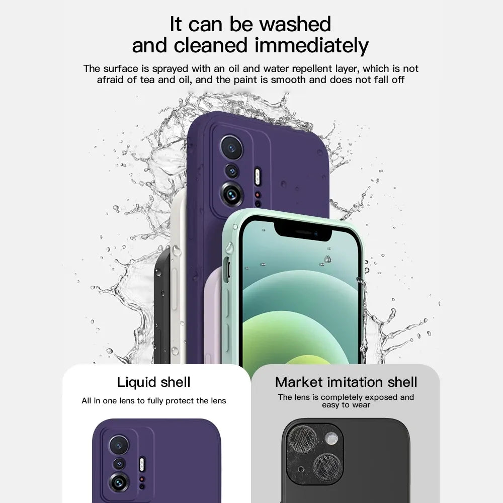 Deksel til Xiaomi Mi 11 Mi11 T 11t Mi11t Pro Ultra Lite 5g Soft deksel for Xiaomi 11t Pro baksidedeksel