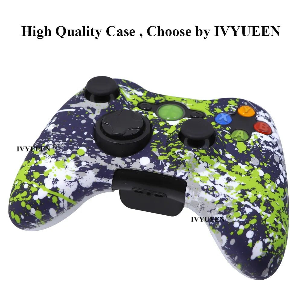 Deksel til XBox 360 XBox360 Controller Silicone Rubber Case Protective Cover Skin Thumb Grips Caps Game Accessories