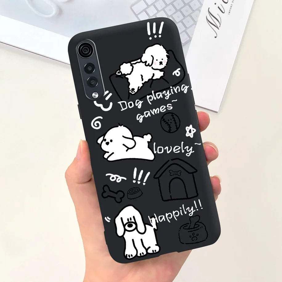 Deksel til LG Velvet 5G Case LM-G900N Fundas Soft Silicone Matte Phone Cover For LG Velvet LMG910EMW Back Case Coque on LGVelvet Bumper