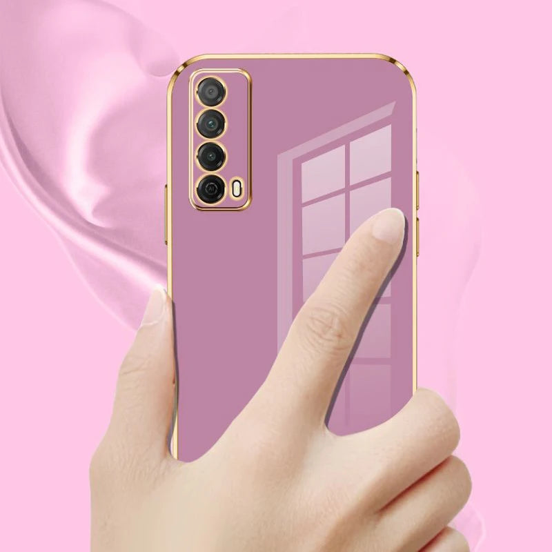 Deksel til Huawei P smart 2021 Phone Case PPA-LX1 ShockProof Soft TPU Silicone Back Cover Fundas
