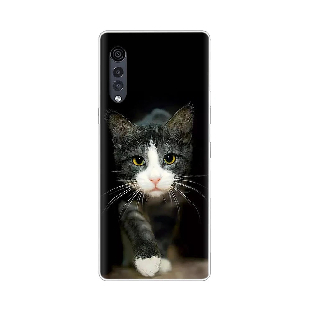 Deksel til LG Velvet Case Back Cover Protective Cases For LG Velvet 5G LM-G900 Silicone Transparent Cover Cases For LG Velvet Bumper
