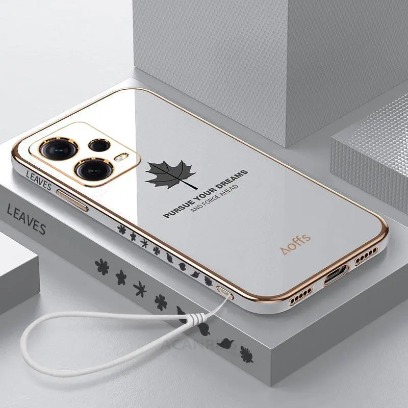 Deksel til Xiaomi Redmi Note 12 Pro Plus 5g 11 12pro 12s 4g Plating Silicone deksel 12c Redmi12