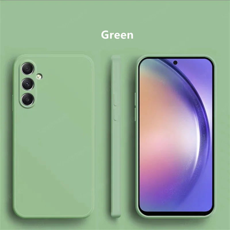 Deksel til Samsung Galaxy A16 deksel Samsung Galaxy A16 A56 A36 A15 A55 Soft Original Liquid Silicone deksel Samsung A16