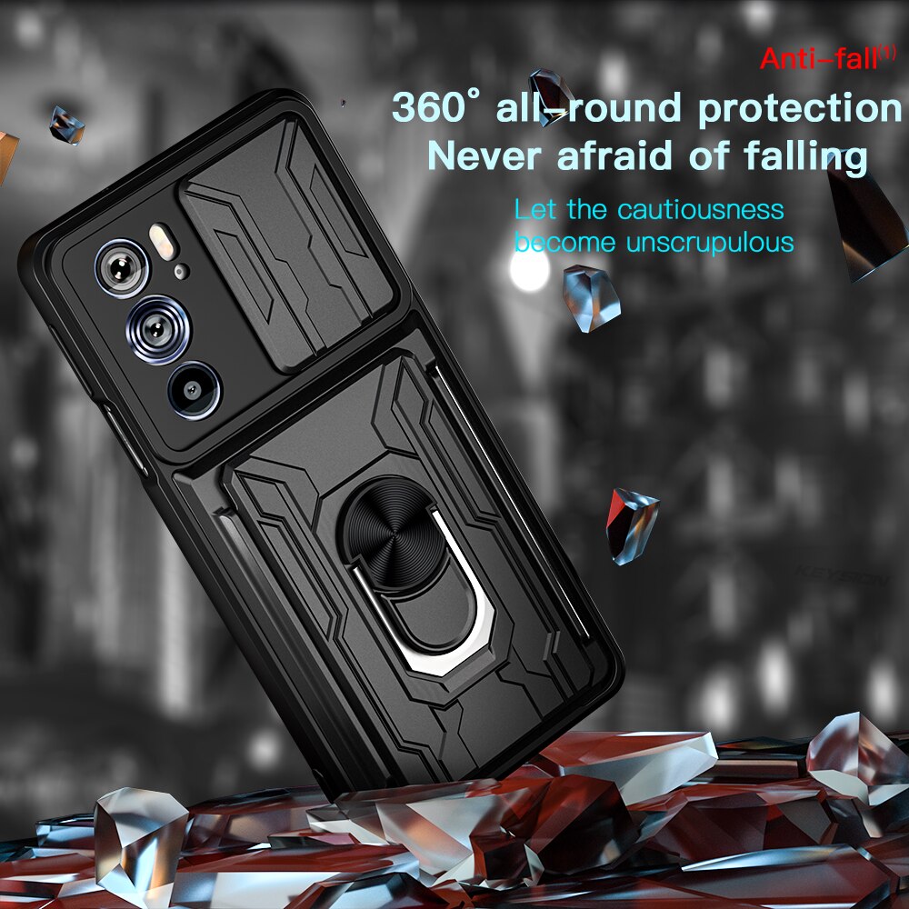 Deksel til Motorola Edge 40 Pro 30 Fusion 30Neo 20 Lite Card Bag Camera Protection Phone Cover for MOTO G62 G52