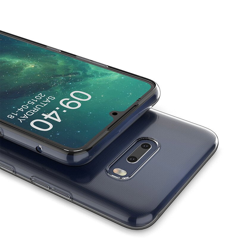 Deksel til LG G9 G8 G8S G8X G7 ThinQ Soft Phone TPU Case Transparent Silicone Case for LG Stylo 6 K62 ShockProof Clear Protective Cover