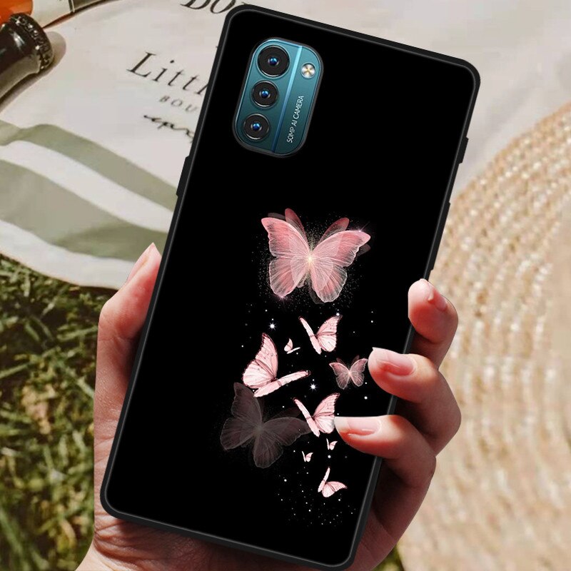 Deksel til Nokia G21 deksel NokiaG11 Silicone deksel Cute Soft TPU deksel For Nokia G11 G21 Bumper deksel NokiaG21 G 21 11