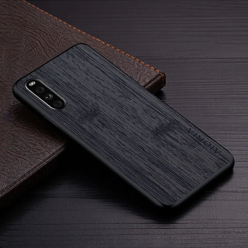 Deksel til Sony Xperia 1 V 10 V 5 V funda bamboo wood pattern Leather phone cover Luxury coque for sony xperia 1 v case
