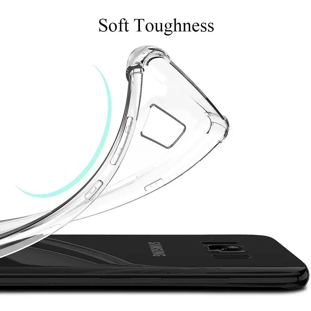 Deksel til Samsung Galaxy S22 S21 S20 S23 Ultra S10 S8 S9 Plus Phone deksel For Samsung Note 10 9 8 Silicone deksel