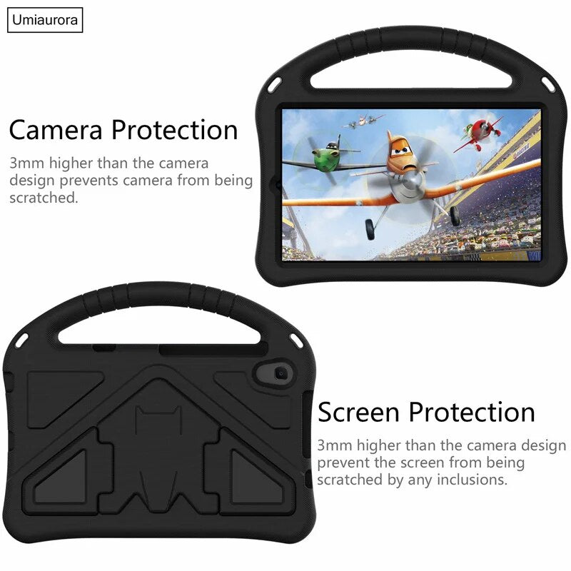 Deksel til TCL Tab 8 8.0 inch 2022 9032 9132G 9132X Case Kids Shockproof EVA Cover For Tcl Tab 8 LE 2023 Hand-held Tablet Stand Shell
