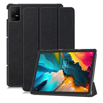 Deksel til TCL Nxtpaper Tab 11 Smart Tablet Case 9466X 9166G Tri-Folded Stand Magnetic Cover with Hard Back Shell
