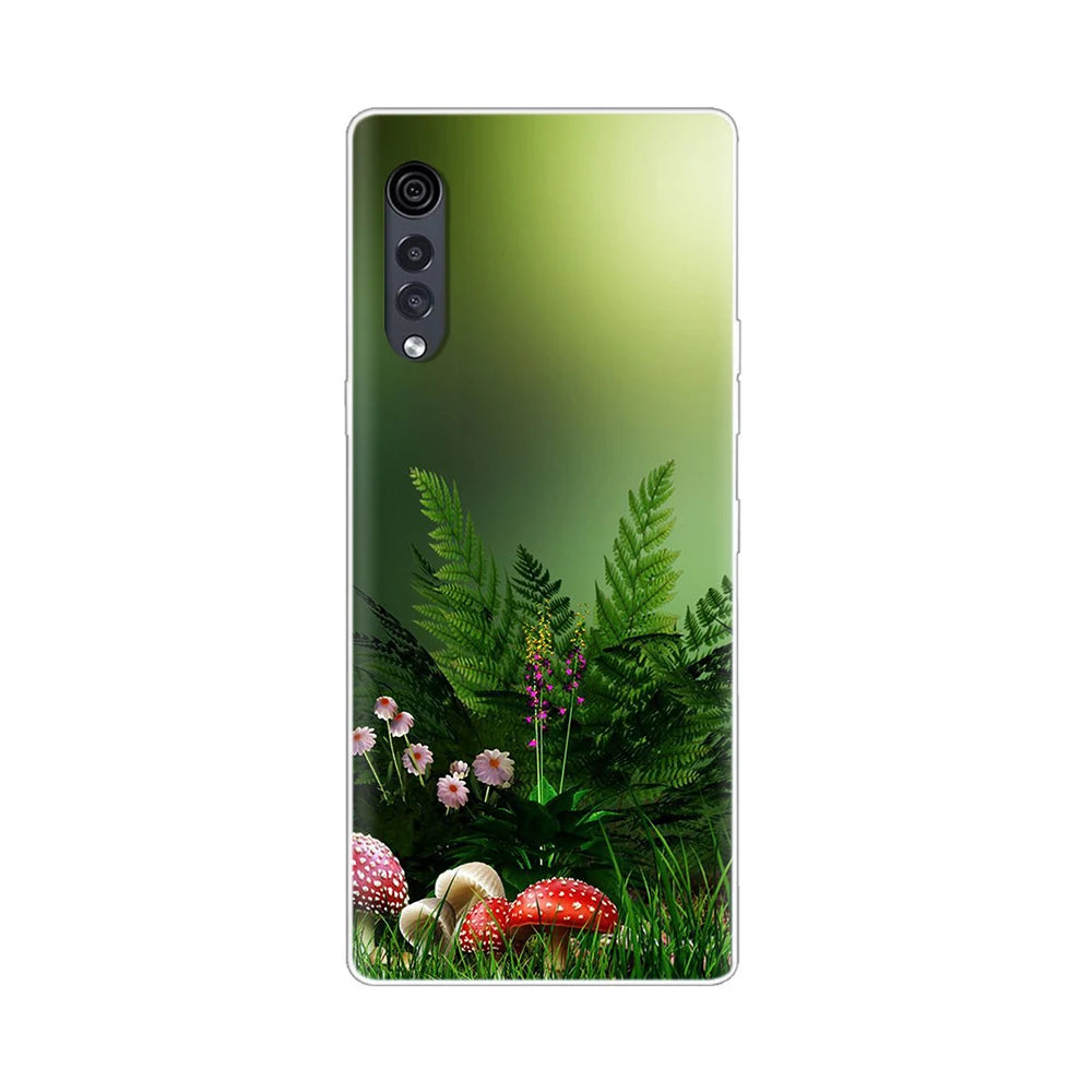Deksel til LG Velvet Case Back Cover Protective Cases For LG Velvet 5G LM-G900 Silicone Transparent Cover Cases For LG Velvet Bumper