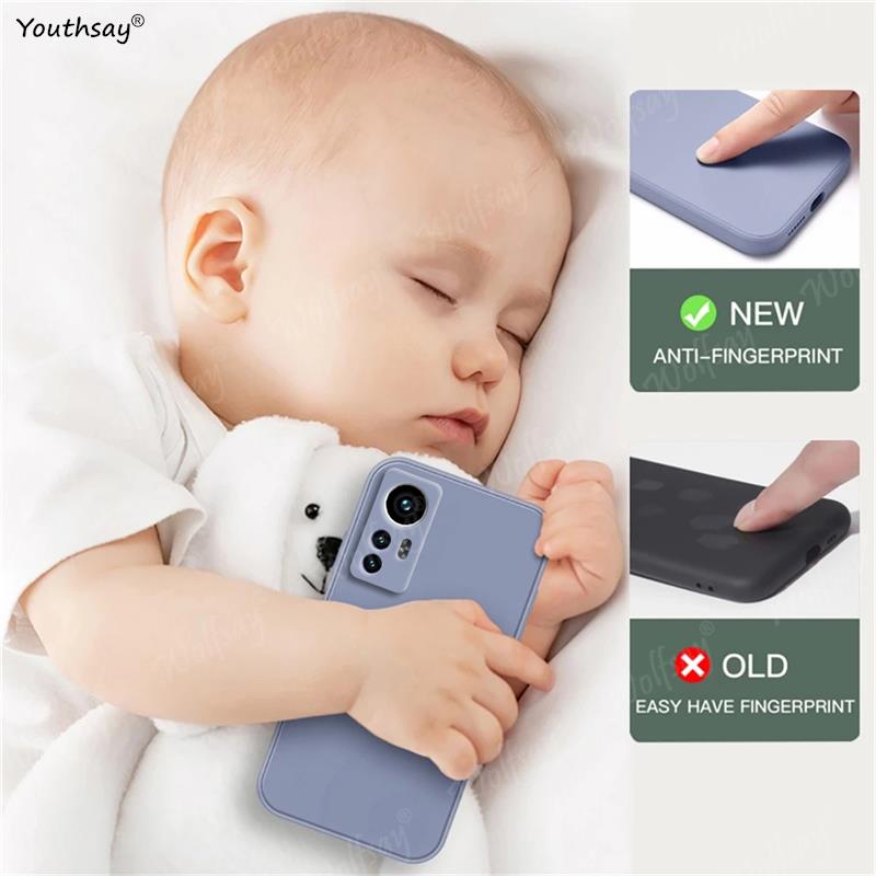 Deksel til Xiaomi 12T Pro deksel Xiaomi 12T 12 13 Pro 12 Lite deksel Soft Original Liquid Silicone Phone deksel Xiaomi 12T Pro