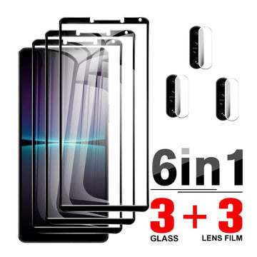 Deksel til Sony Xperia 1 IV Camera Protector For Sony Xperia 10 IV Xperia1 IV 1IV Tempered Film