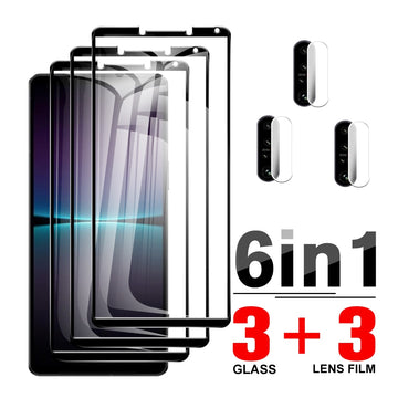 Deksel til Sony Xperia 1 IV Camera Protector For Sony Xperia 10 IV Xperia1 IV 1IV Tempered Film