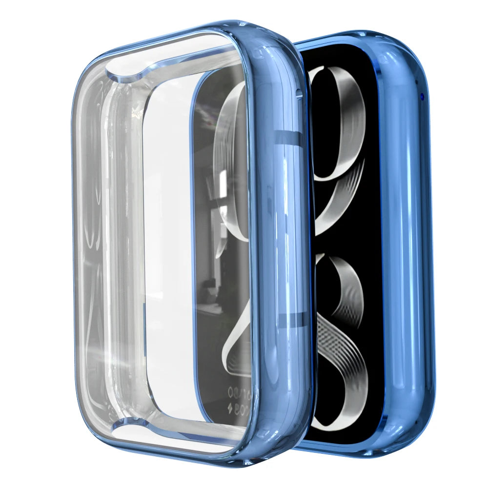 Deksel til Xiaomi Mi Band 8 Pro TPU Plating Protective deksel Full Screen Protector Bumper Xiaomi Mi band 8 Active deksel Accessories