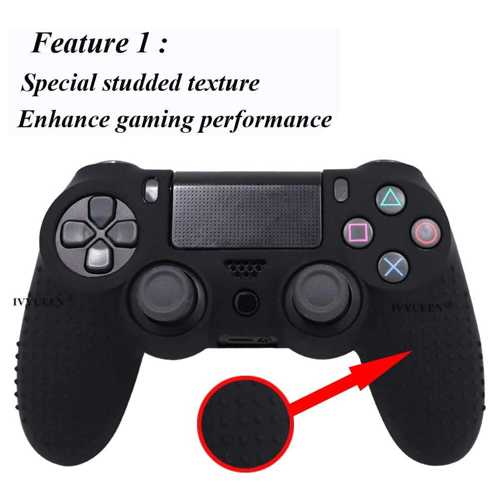 Deksel til Sony PlayStation Dualshock 4 PS4 DS4 Pro Slim Controller & Stick Grip