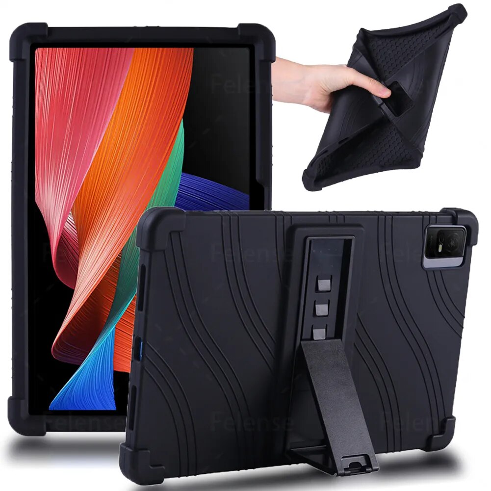 Deksel til TCL Tab 11 9166G 10.95 inch Soft Silicon Stand Adjustable Tablets Cover For TCL NxtPaper 11 9466X 10.95" Capas Fundas